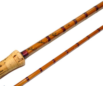 Hardy The Halford Knockabout 9' 6" 2 piece Palakona cane trout fly rod with makers bag