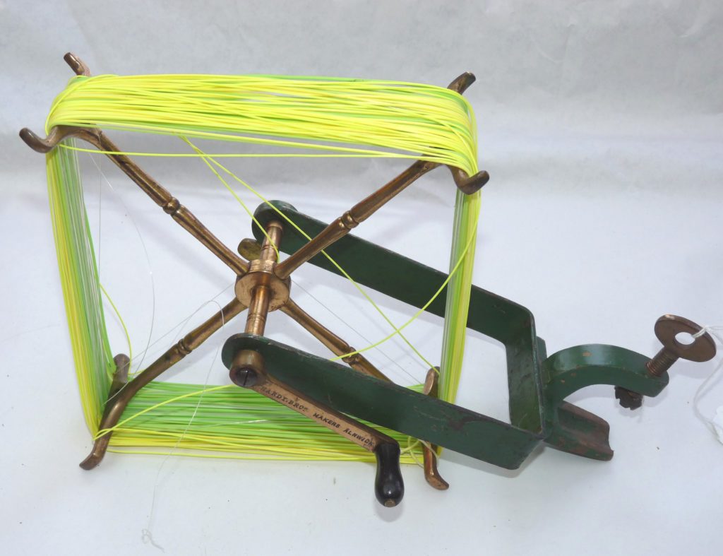 Hardy model 1897 Line Winder with U shaped frame & brass frame
