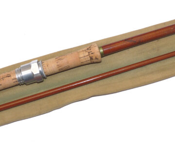 Hardy the Glaskona Light Spinning Rod, 8' 2 piece built 1964, rare rod casts 2oz mackerel bass pike