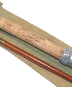 Alternative view of Hardy the Glaskona Light Spinning Rod, 8' 2 piece built 1964, rare rod casts 2oz mackerel bass pike