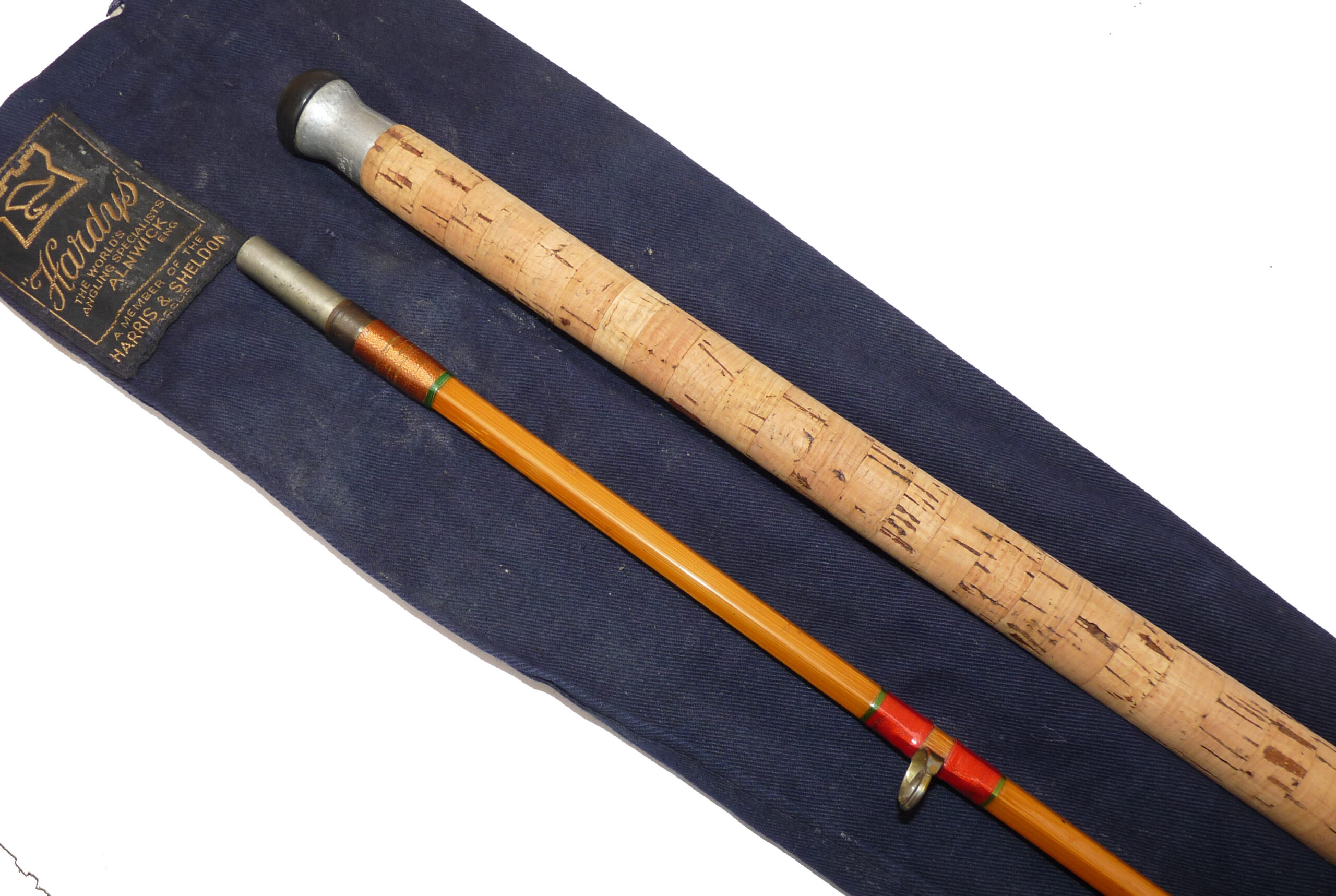 Hardy “The No.2 LRH Spinning Rod” 9’6”, 2-piece split cane rod, fine, salmon carp pike fishing - Image 2