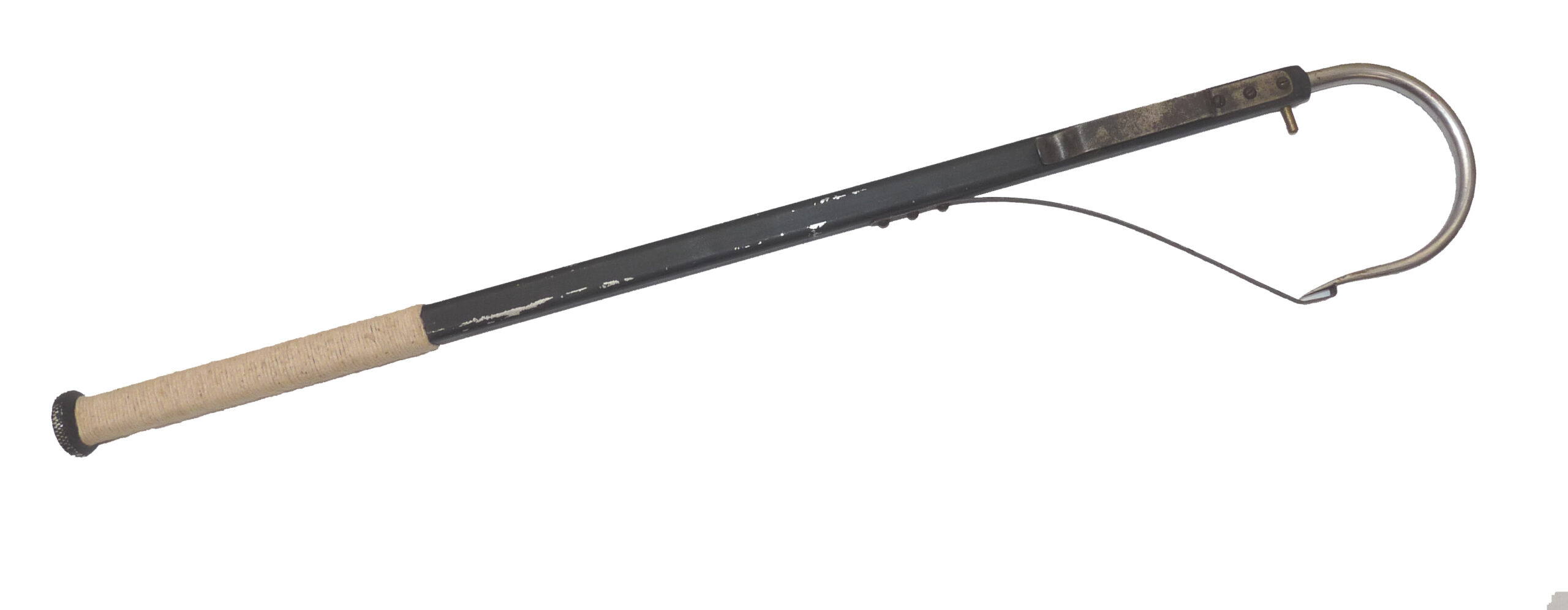 Hardy vintage alloy extending gaff, measuring 20”-30" for display or fishing