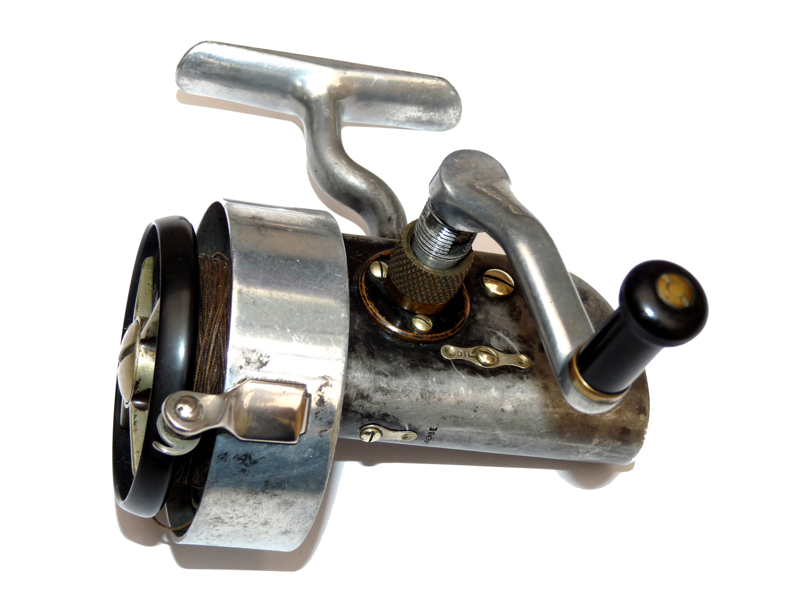 Hardy “The Altex” No.2, Mk1V spinning reel factory manual pick up, LHW