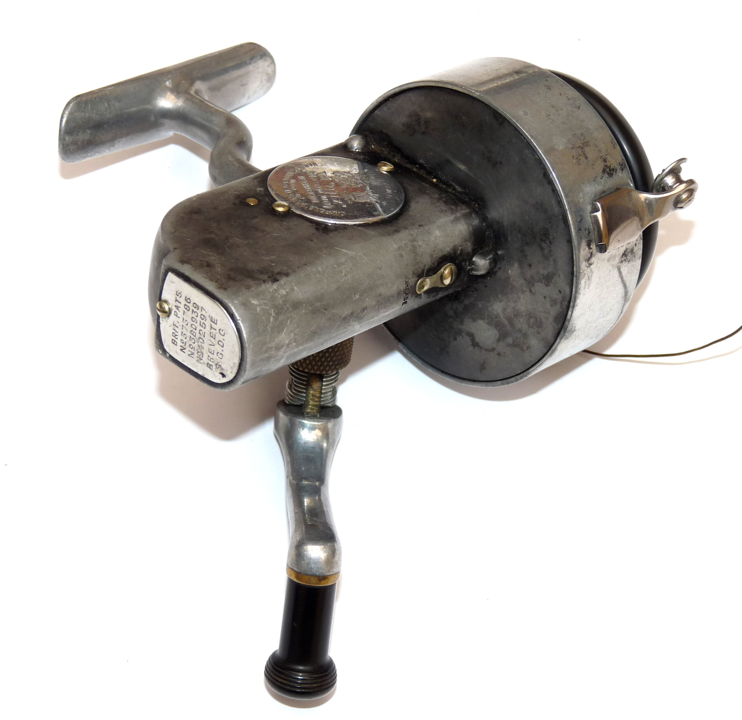 Hardy “The Altex” No.2, Mk1V spinning reel factory manual pick up, LHW - Image 3