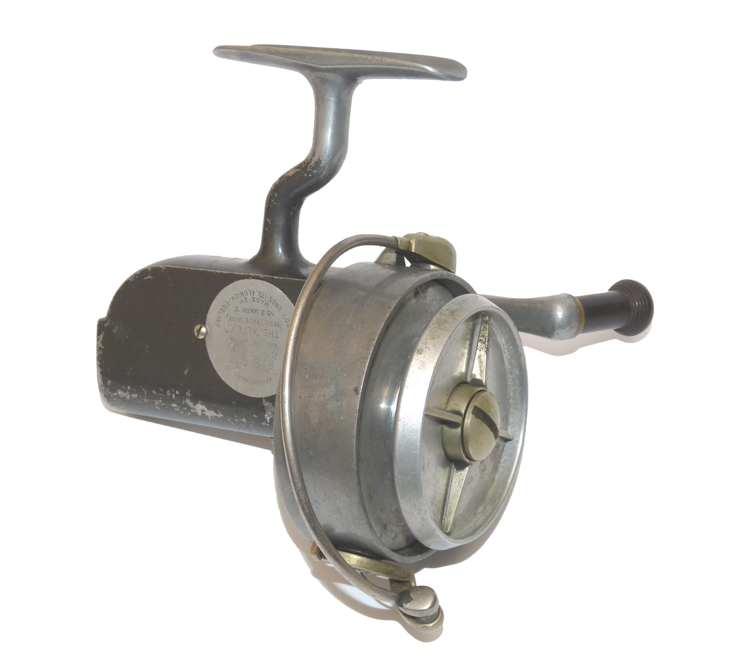 Hardy Altex No2 Mk5 spinning reel, good vintage condition LHW salmon pike or barbel
