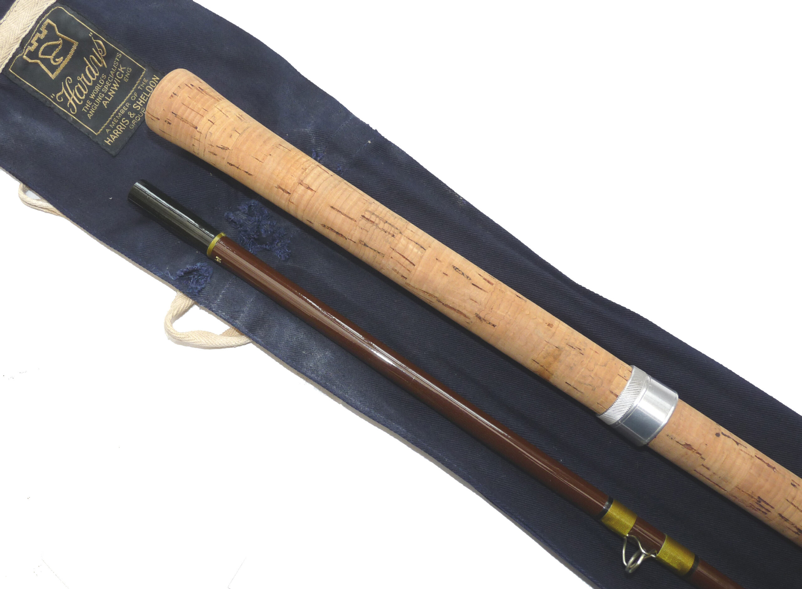 Hardy Richard Walker Carp No2 vintage classic rod in fine condition. 10’ 2 pce with makers bag - Image 4