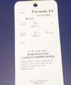 Hardy Favourite FT 10' two-piece Graphite Stillwater rod #7/8 original bag &... 