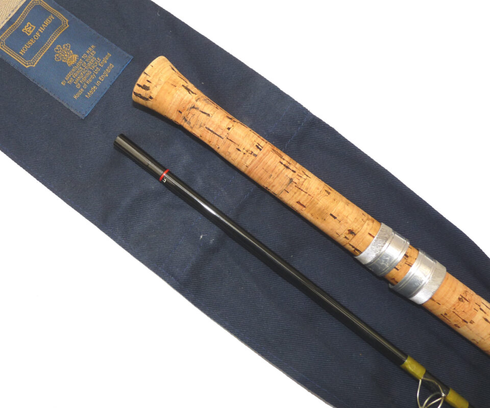 な*び様 HARDY fibalite spinning 7’ rod with Hardy Fibalite Spinning No2 classic rod in best condition for