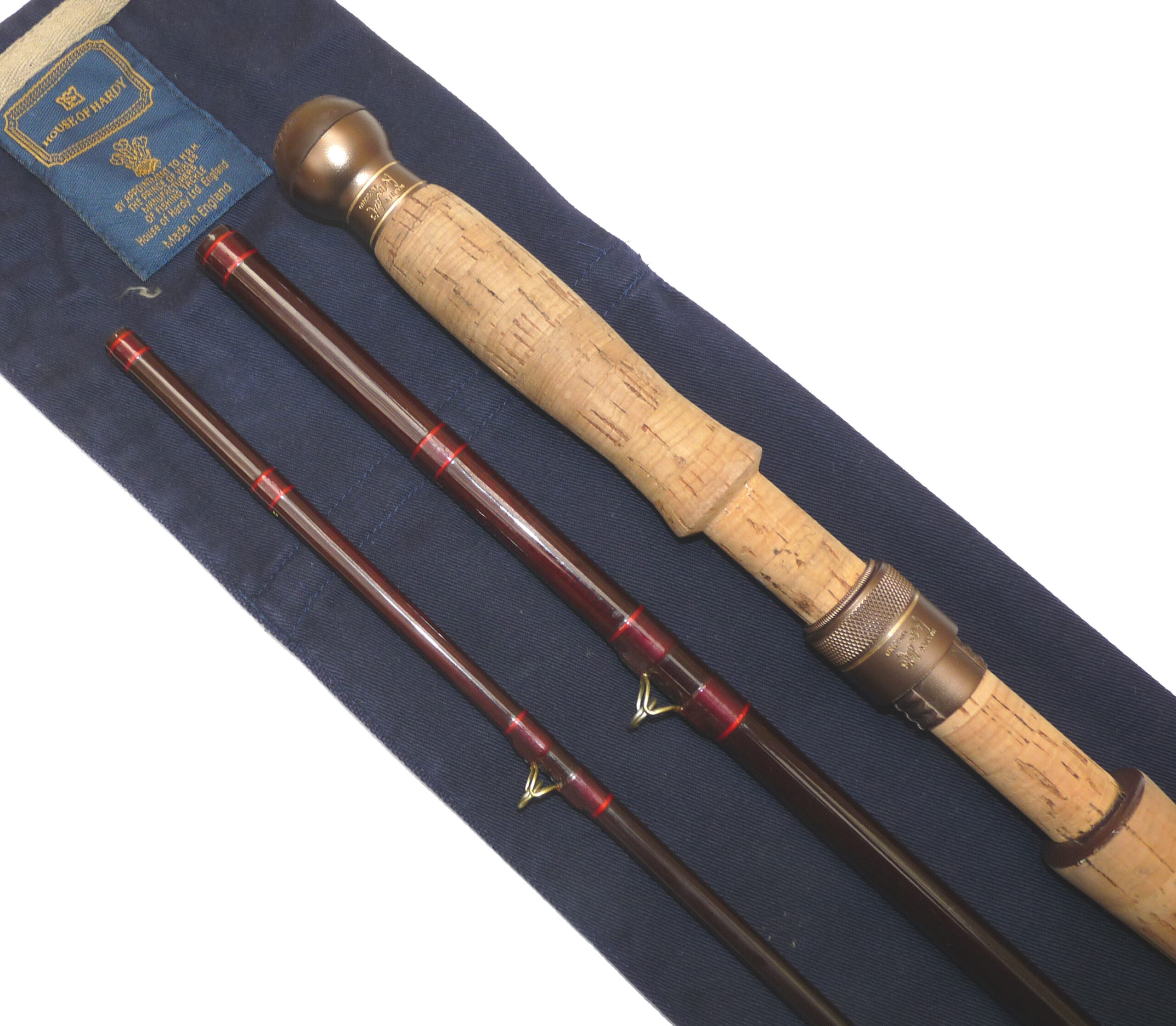 Hardy Graphite Salmon Fly Deluxe 15'4" 3 piece rod Spey & overhead casting - Image 4