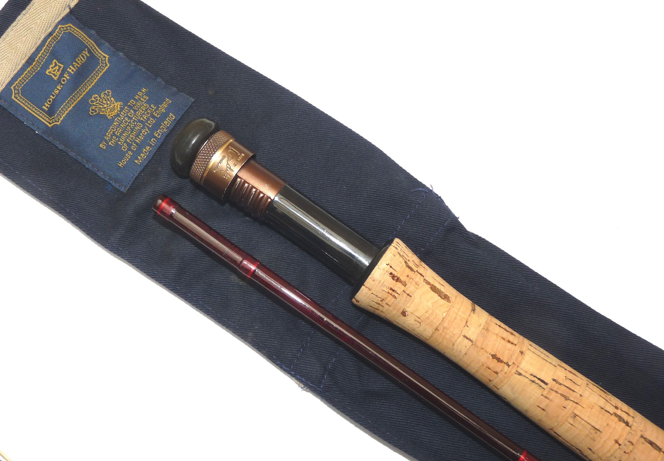 Hardy Graphite Stillwater 10’ 2-piece trout / sea trout fly rod & original bag - Image 2