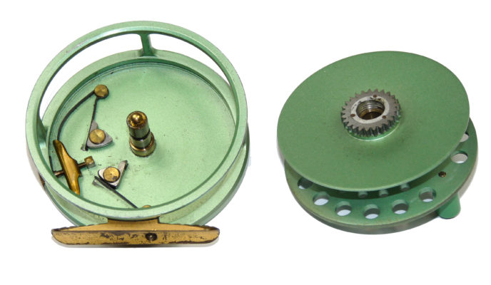 The Hardy Princess reel in green finish 1953-57 only - Thomas