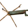 Hardy 1897 Alnwick brass + steel line drier or winder best condition