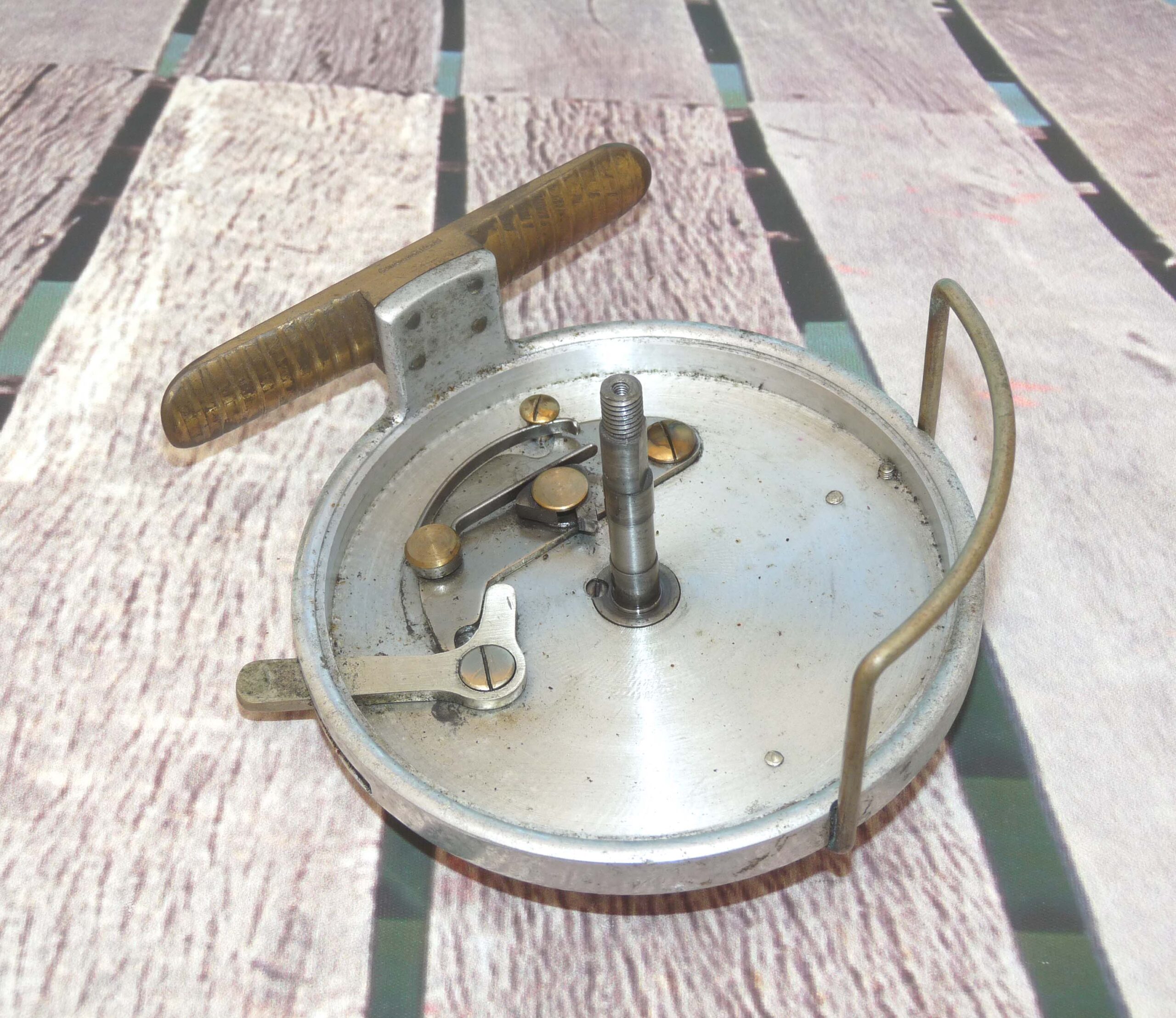 Hardy “The Longstone” 4.5” vintage alloy big game sea reel in good condition collect or use - Image 3