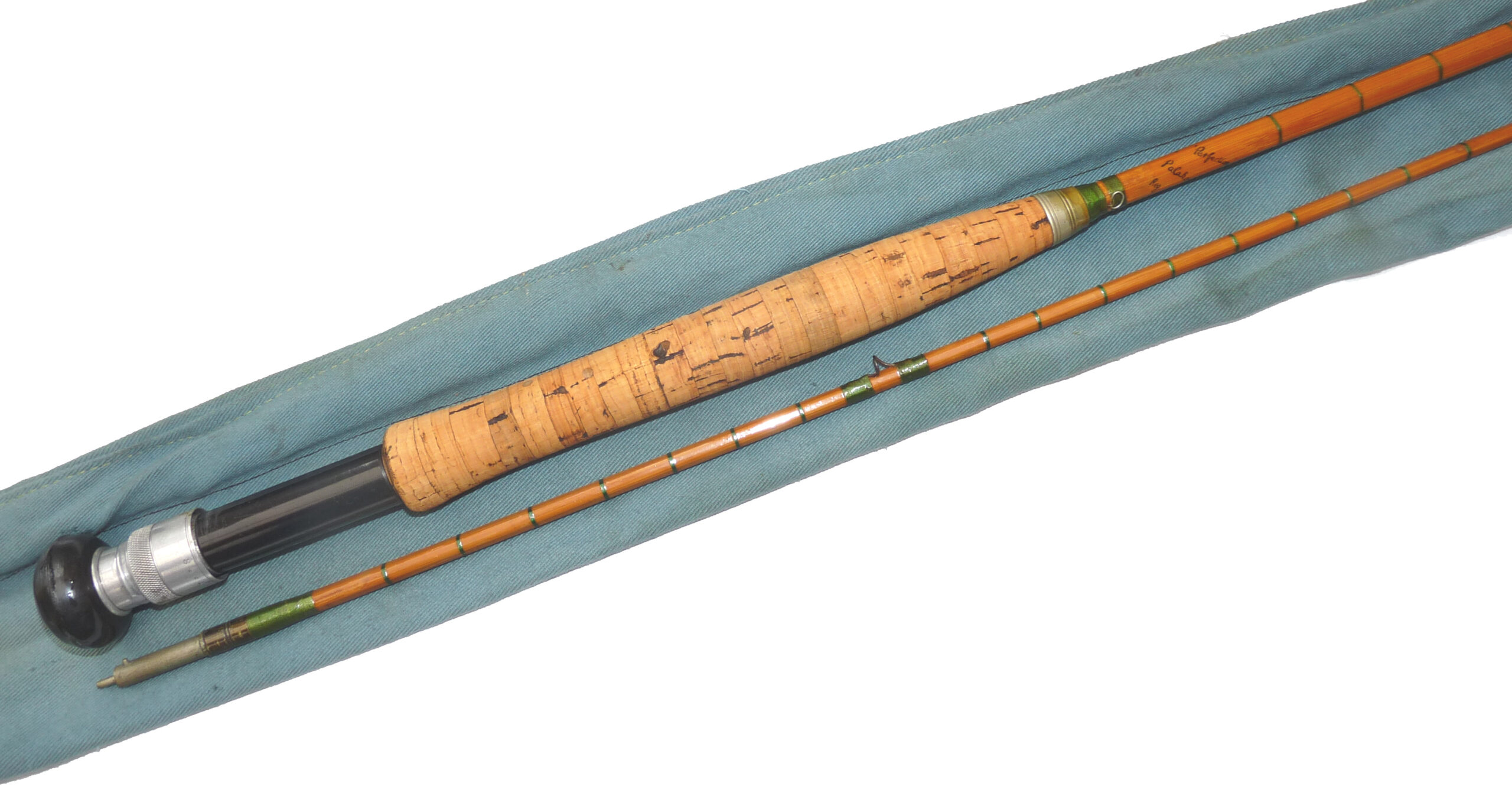 Hardy Perfection 9' 6" Palakona split cane trout fly rod 1918