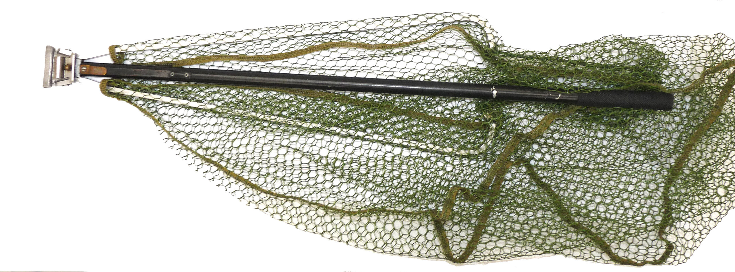 Hardy Bros Alnwick alloy folding salmon landing net with new Snowbee Eco knotless mesh - Image 3