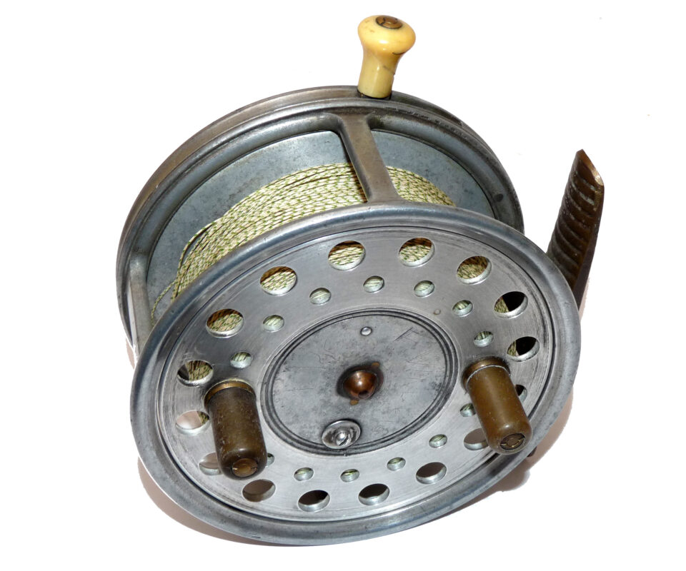 Hardy Silex Major 4.25" antique fishing reel for collector