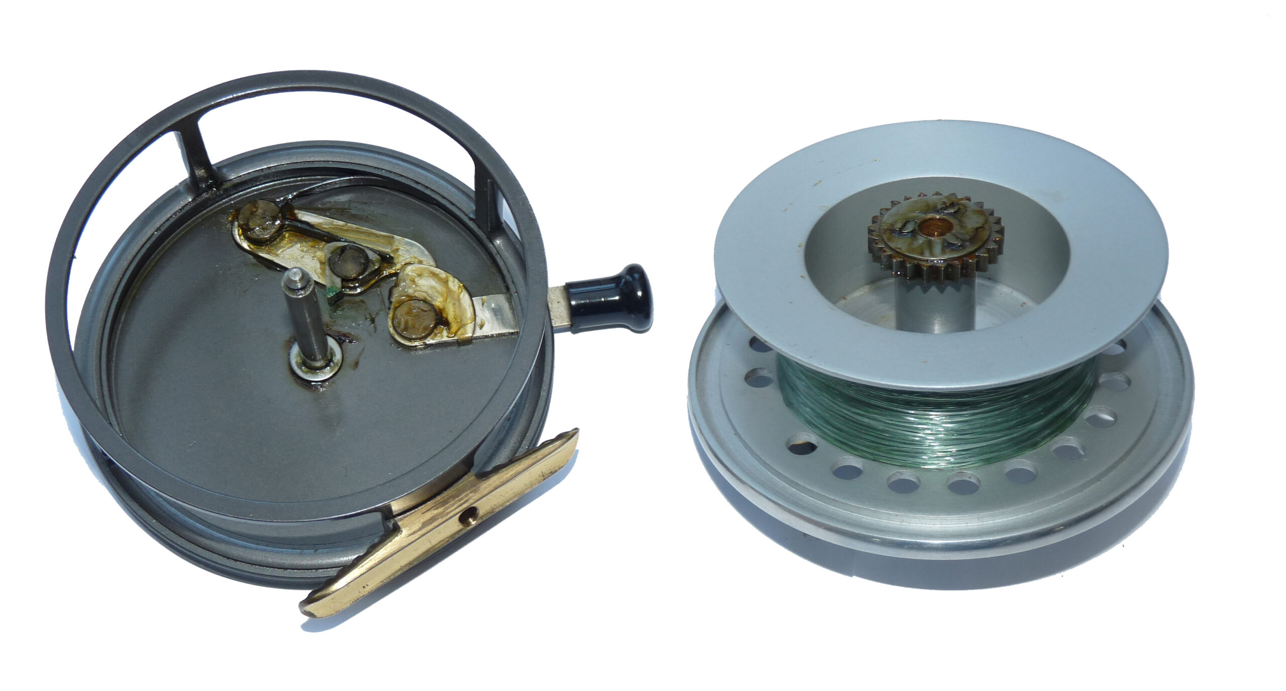 Hardy “The Silex” 4” alloy drum spinning reel, maker’s padded case & outer box, stunning - Image 4