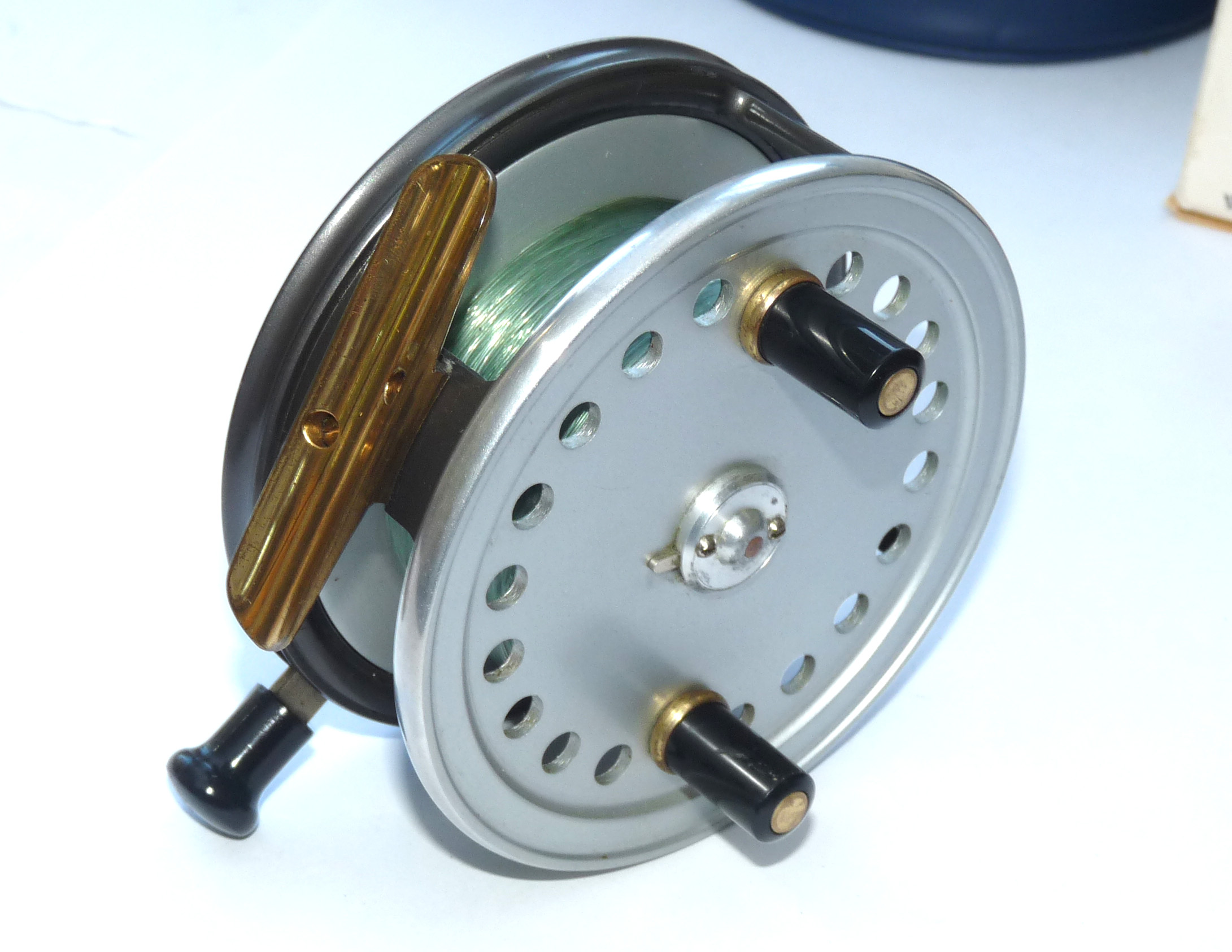 Hardy “The Silex” 4” alloy drum spinning reel, maker’s padded case & outer box, stunning - Image 3