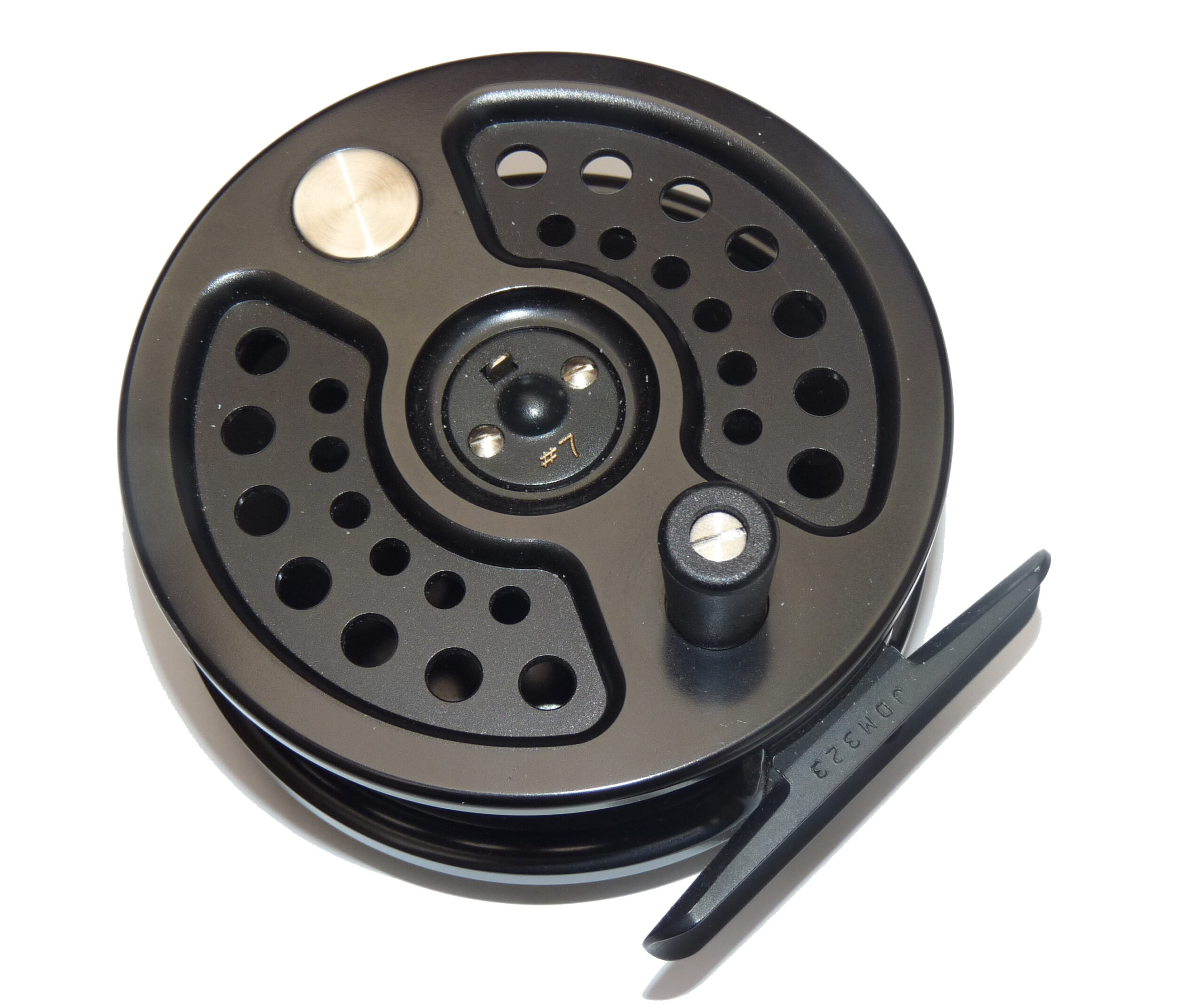 Hardy Sovereign 2000 #7 alloy fly reel No 30 + Hardy pokey bag, handbook & outer box - Image 3