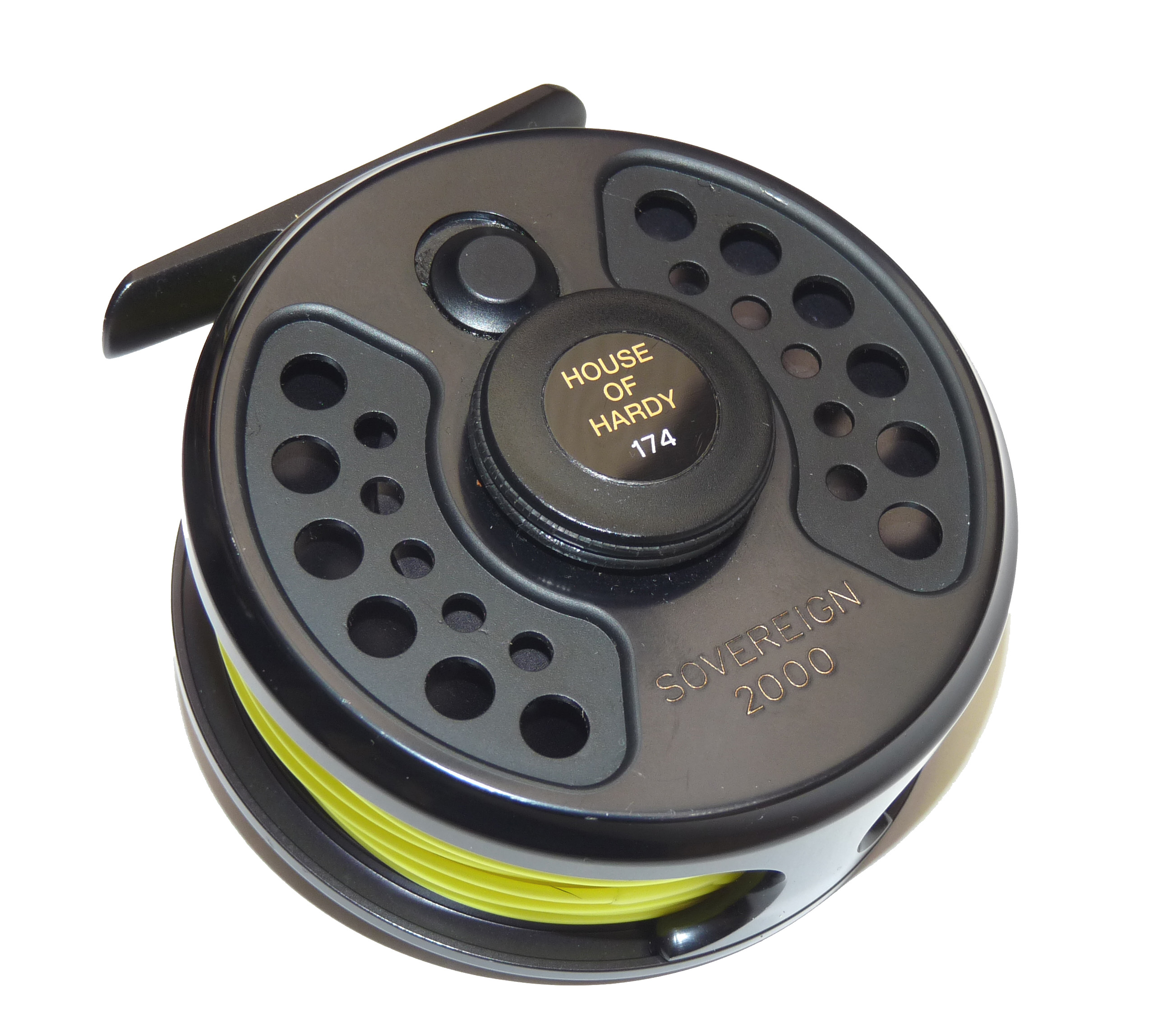 Hardy Sovereign 2000 #6 fly reel No174 Rio line & case mint - Image 4