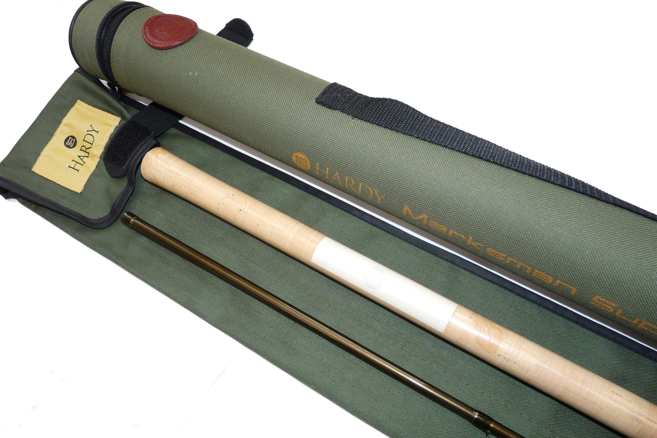 Hardy Marksman Supero Float 11'6" two piece coarse fishing rod with bag and tube, mint