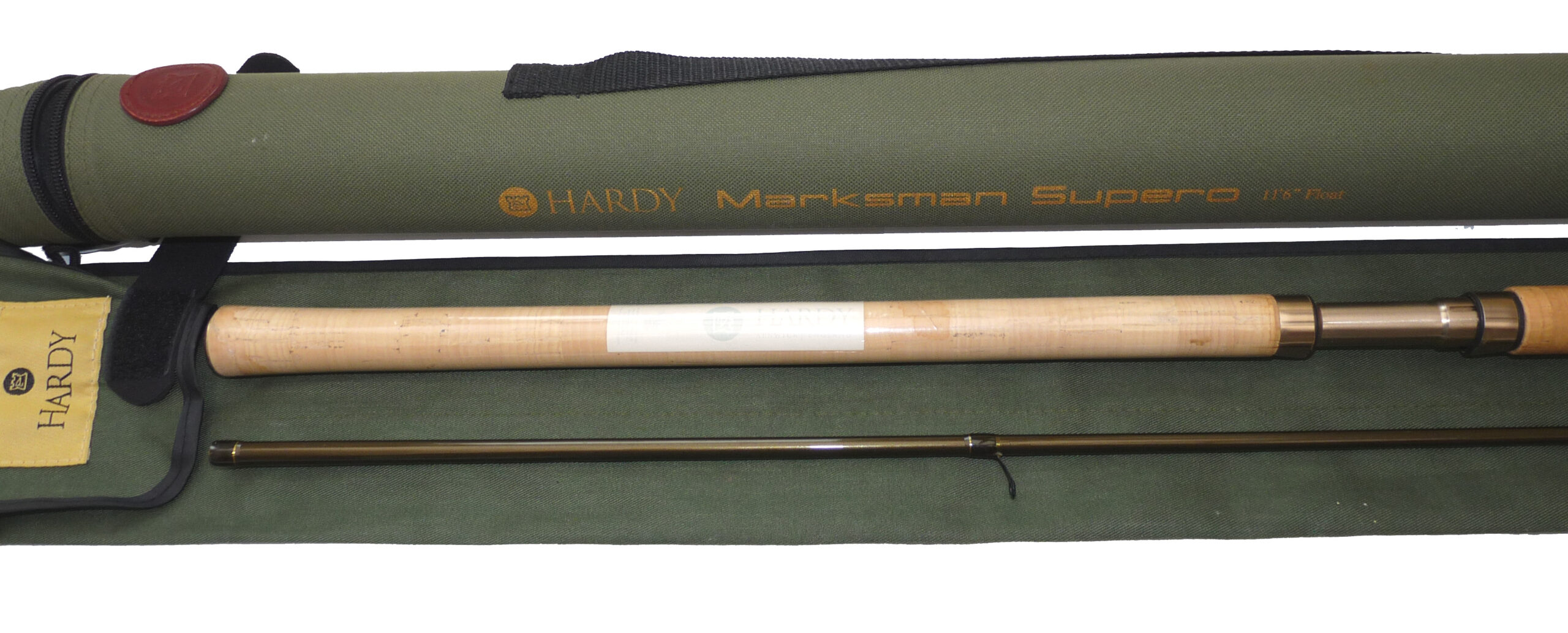Hardy Marksman Supero Float 11'6" two piece coarse fishing rod with bag and tube, mint - Image 6