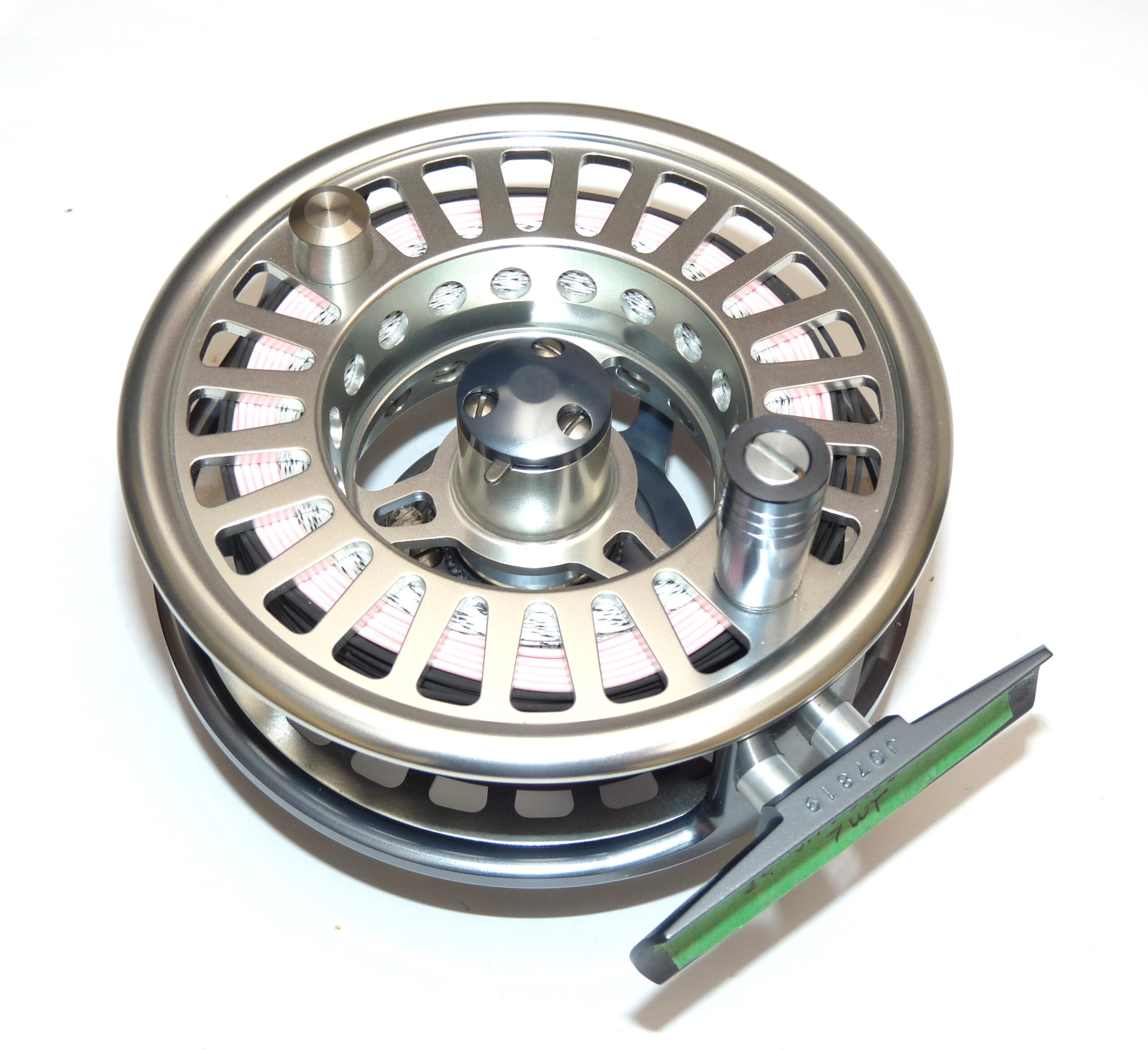 Hardy Swift MK2 975 large Arbor fly reel + line & case, mint - Image 3