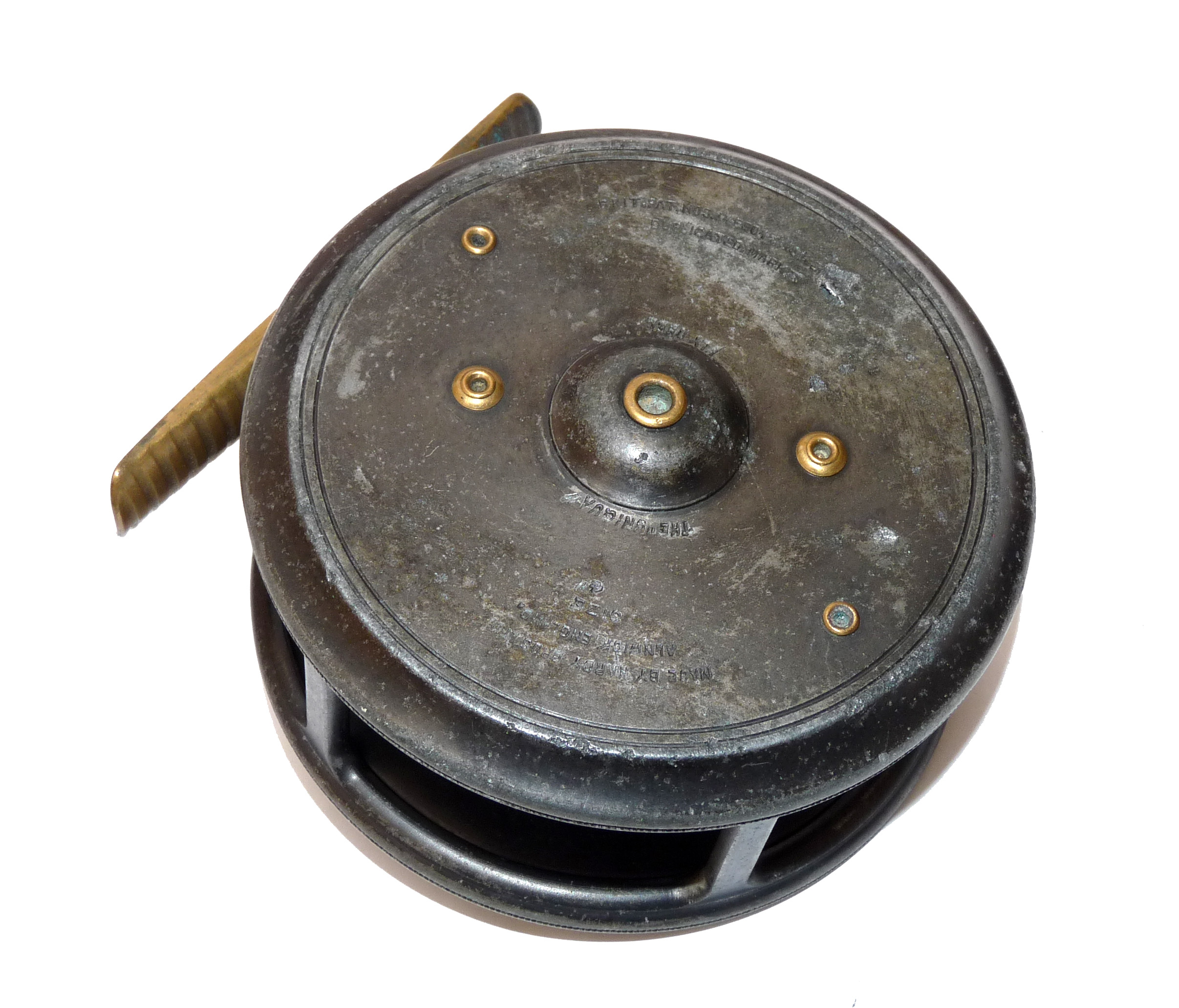 Hardy Uniqua 4" vintage wide drum salmon fly reel Dup Mk2 check - Image 4