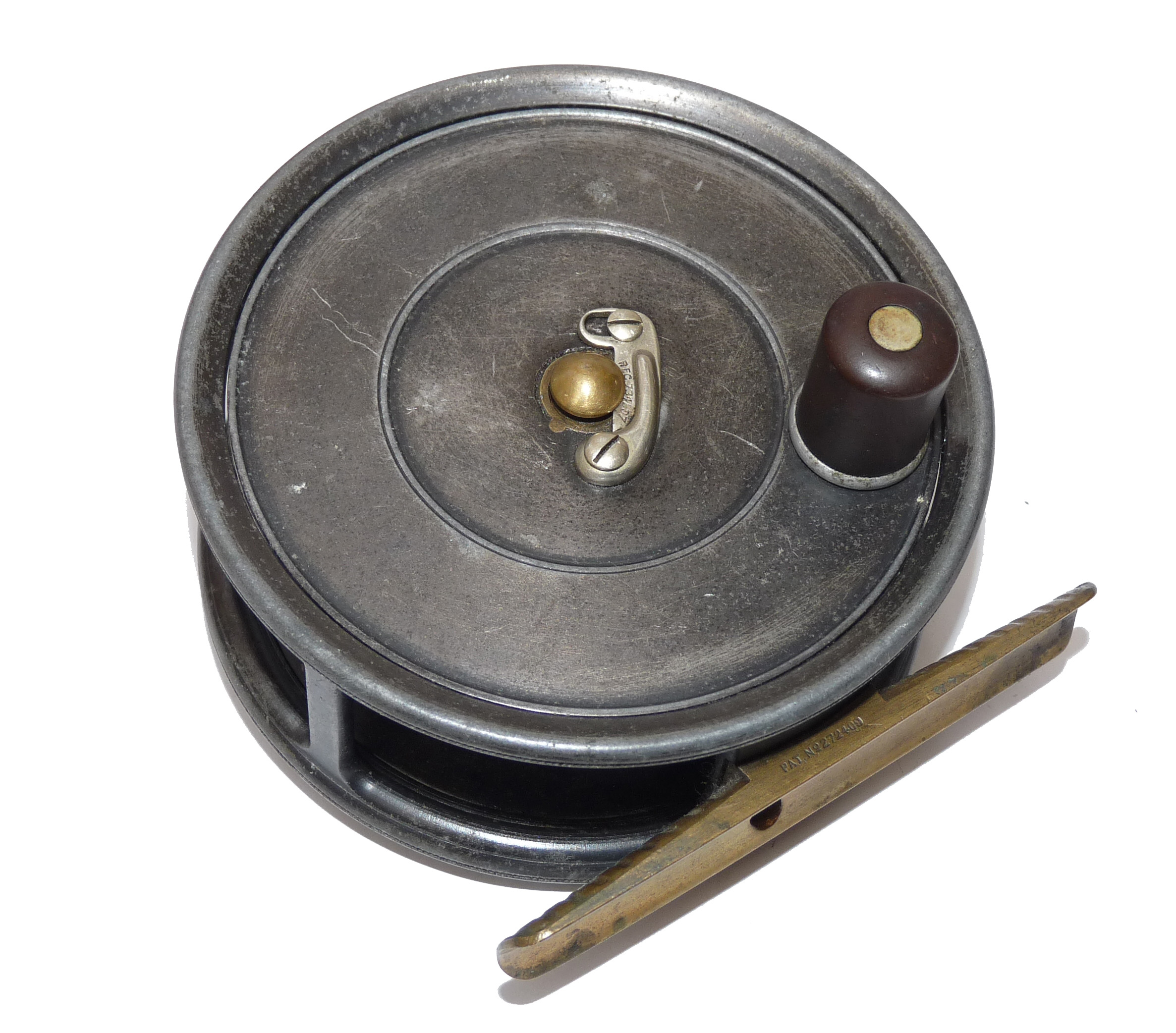 Hardy Uniqua 4" vintage wide drum salmon fly reel Dup Mk2 check