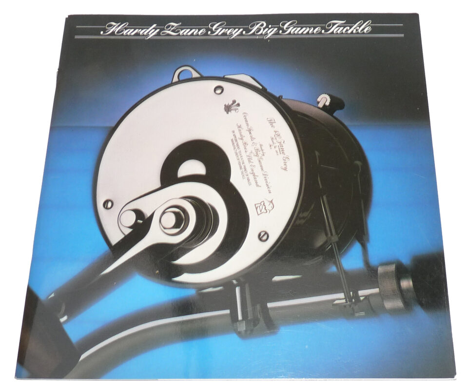 Hardy Zane Grey Big Game Tackle 1983 catalogue, collector reference