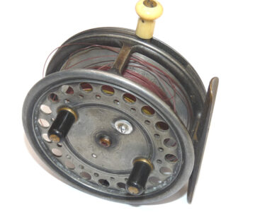 Hardy Silex Major 3.75” vintage alloy casting reel to use or collect