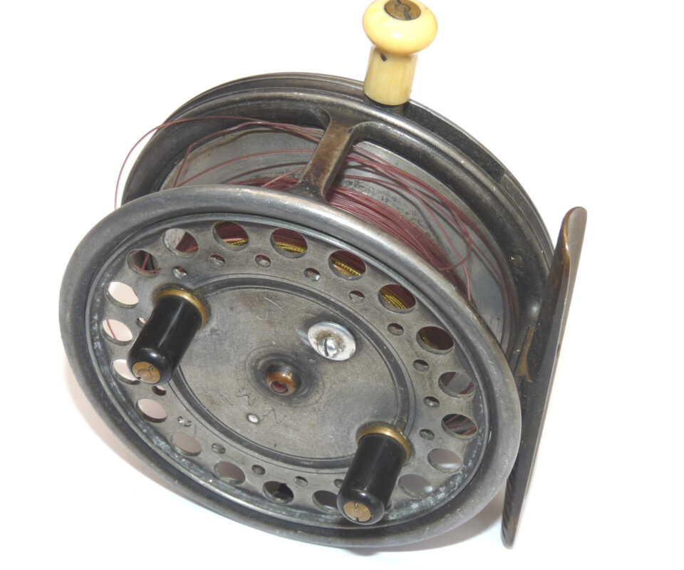 Hardy Silex Major 3.75” vintage alloy casting reel to use or collect