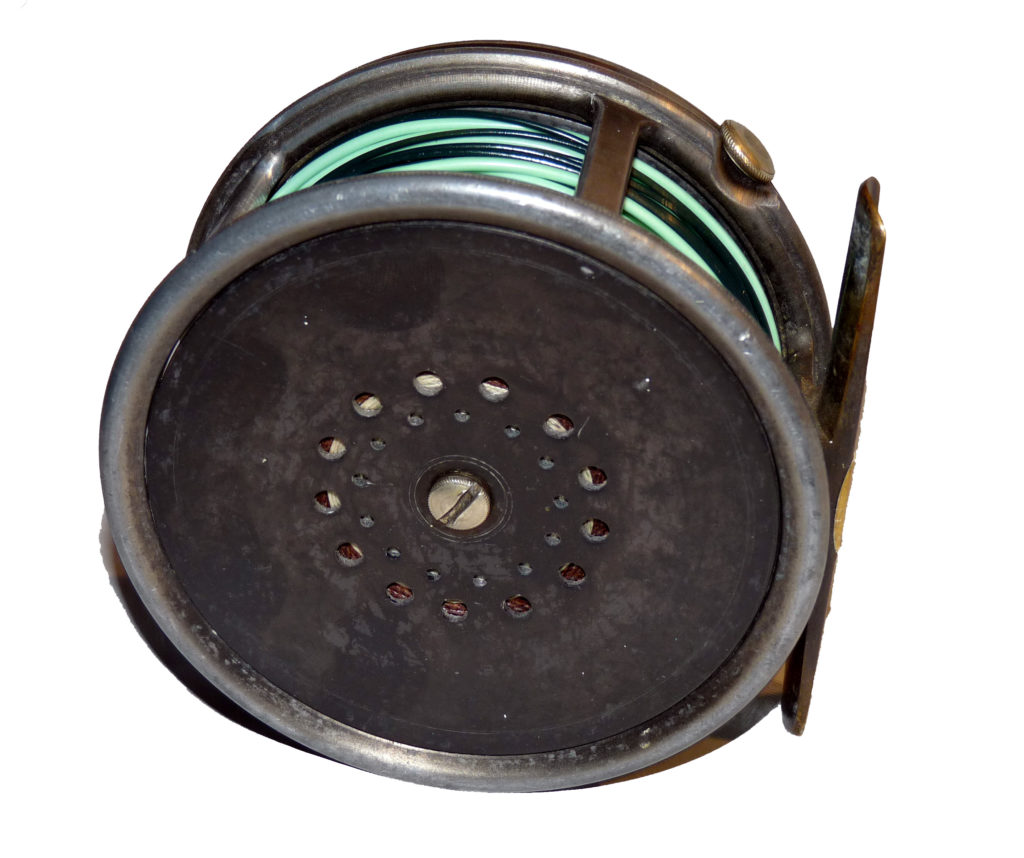 Hardy Perfect 4.5" vintage salmon alloy fly reel with Dup MK2 check