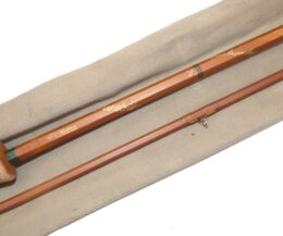 Davenport & Fordham ‘The Ivens Ravensthorpe’ 9’ 4” split cane trout fly rod staggered ferrule