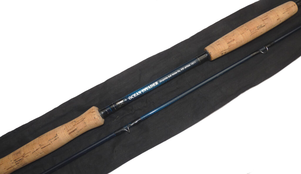 Kilwell Rod Co, New Zealand, Ocean Invader graphite saltwater fly rod, 9’ 2-piece, line #10/11
