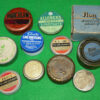 Farlow Hardy Orvis Allcocks line treatment vintage tins x 10 for collector