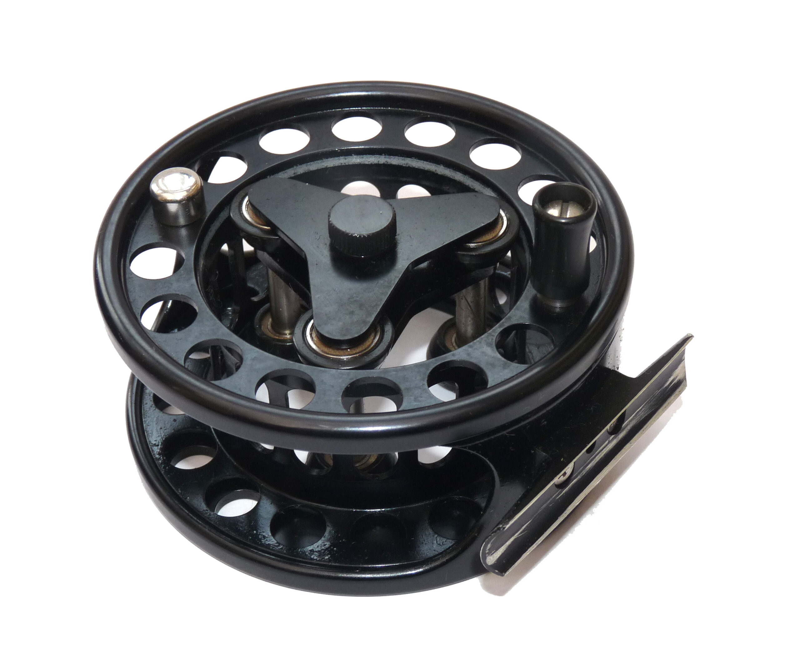 Loop Sweden Model 2W large arbor bearing fly reel, salmon saltwater + case - Image 3