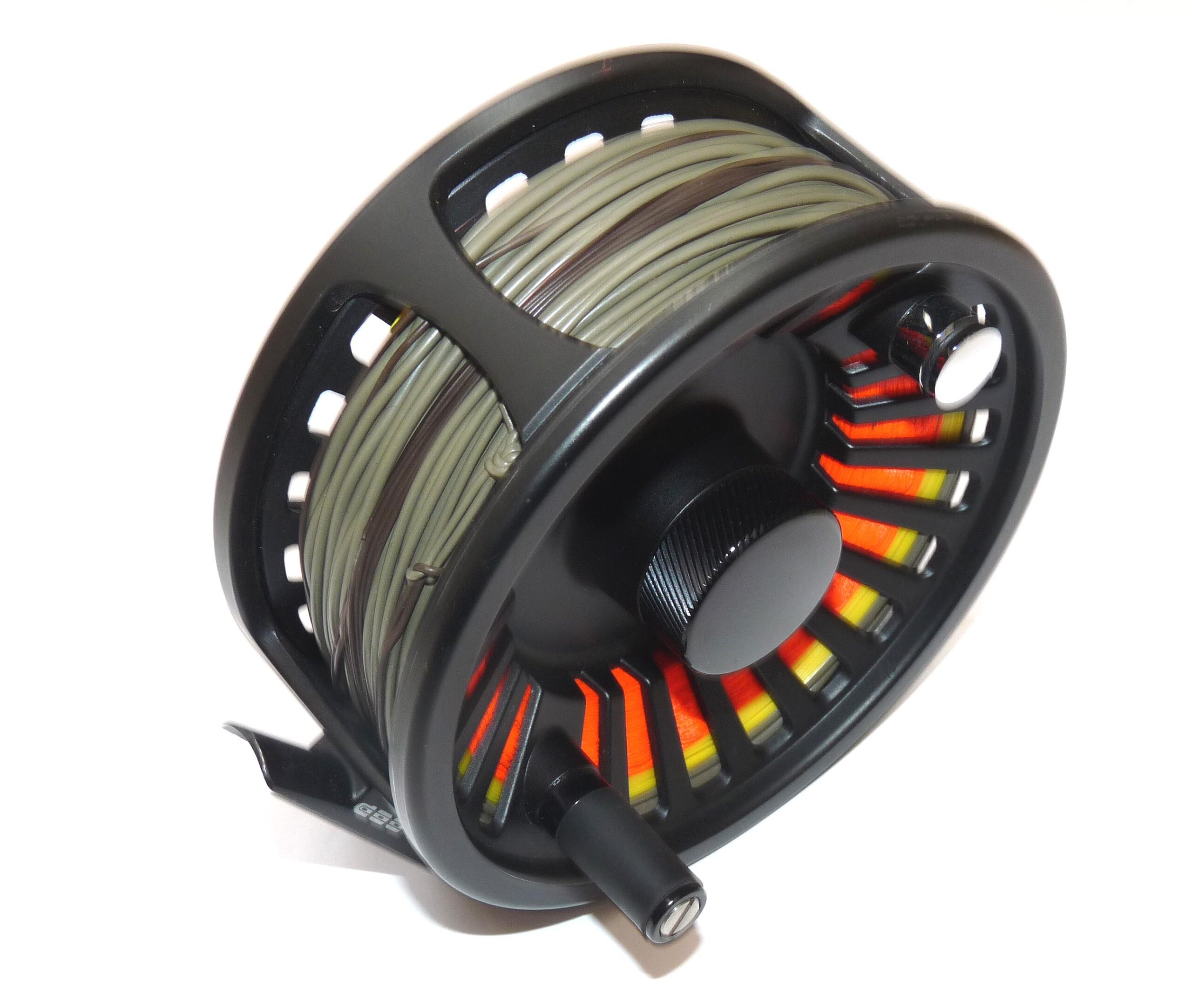 Loop Sweden Multi 9/12 large arbor fly reel, line +Loop Case, salmon saltwater - Image 4