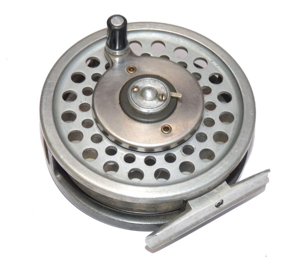 Hardy Marquis 8/9 Multiplier alloy trout fly reel, 2 spare spools & makers padded case - Image 4