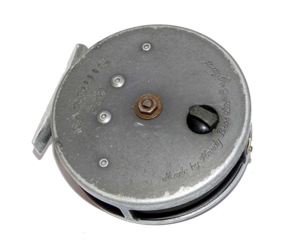 Hardy Marquis 8/9 Multiplier alloy trout fly reel, 2 spare spools & makers padded case - Image 2