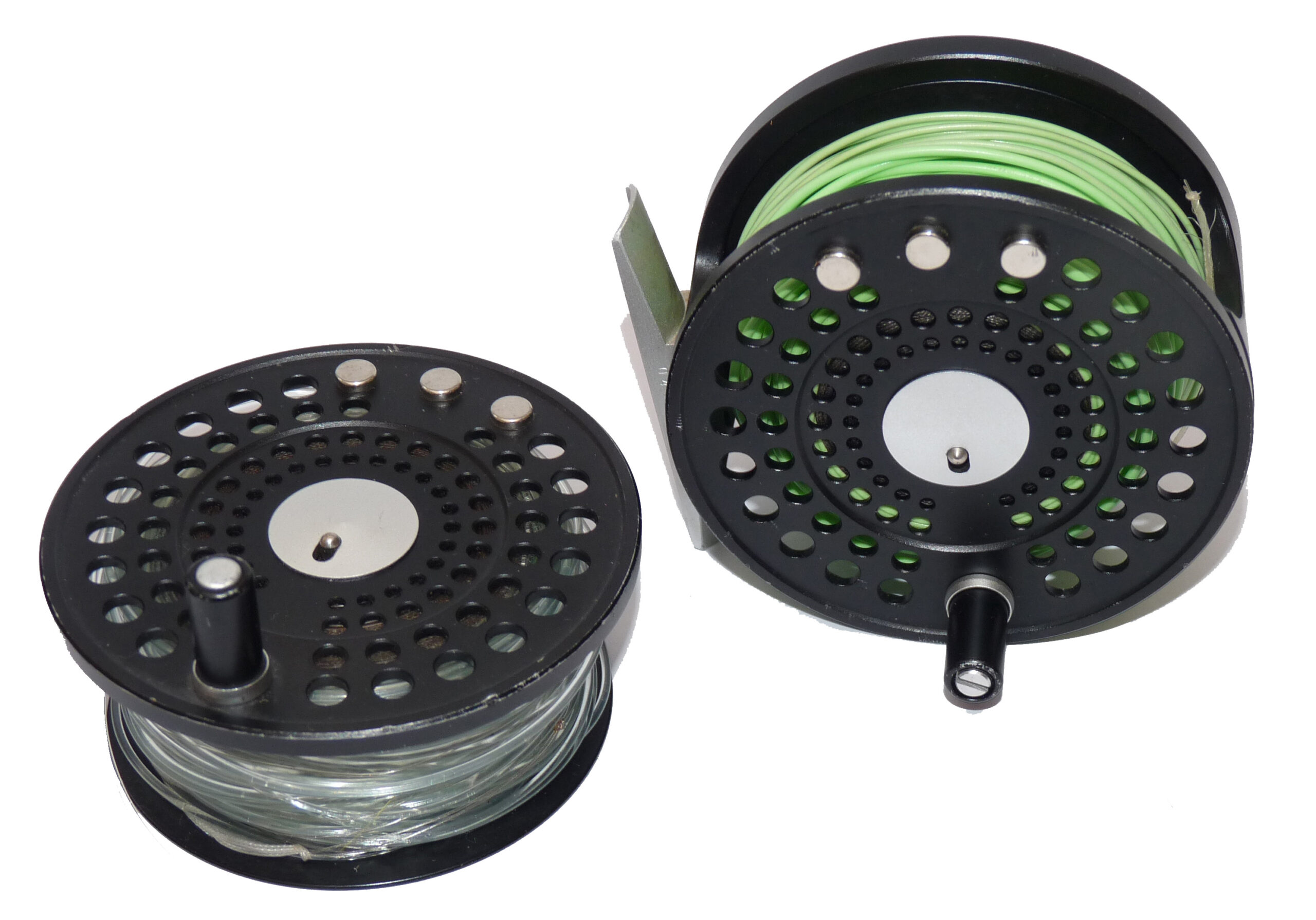 Marryat, Japan MR 8.5 alloy trout fly reel 3-1/8"+ spare spool + line