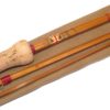 Martin James of Redditch 9’6”, 3 piece split cane trout fly rod, #6 for trout grayling Union Jack transfer