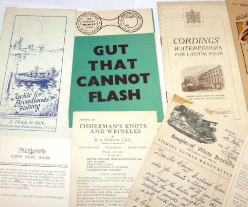 Alternative view of Farlow Cordings Peek Milwards Hardy vintage paper collectable catalogues and adverts