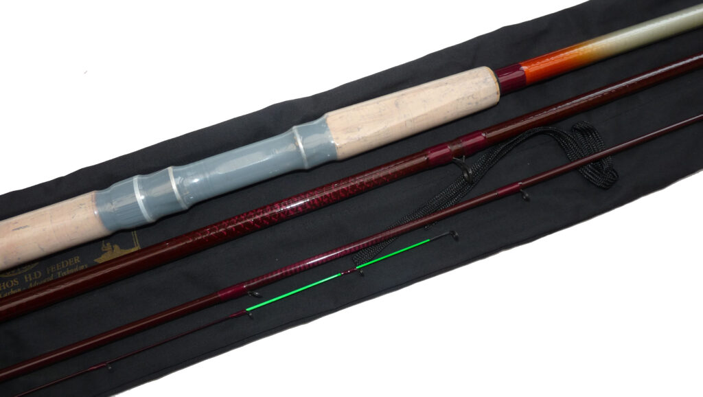 Mythos 12' carbon Kev heavy duty feeder rod with 2 tips for bream chub barbel & carp shop stock