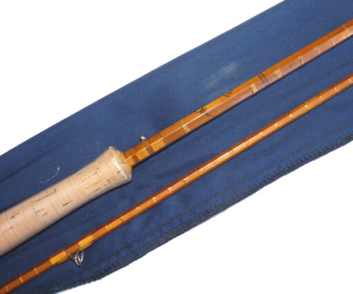 Oliver’s of Knebworth 10’ 2-piece split cane trout fly rod #7 with bag