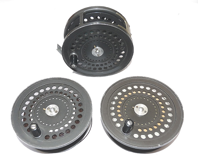 Orvis CFO V1 4.25" alloy salmon fly reel Made in England + 2 spare spools + lines