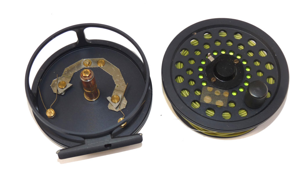 Sharpes of Aberdeen The Menteith Scottish hand built alloy fly reel LRW RWH with Rio line & bag - Image 4