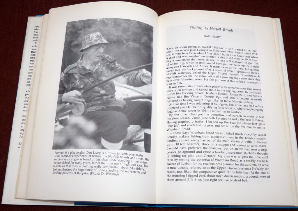 Pike Waters, Bill Winship, 1990 1st edition fishing book - Image 2
