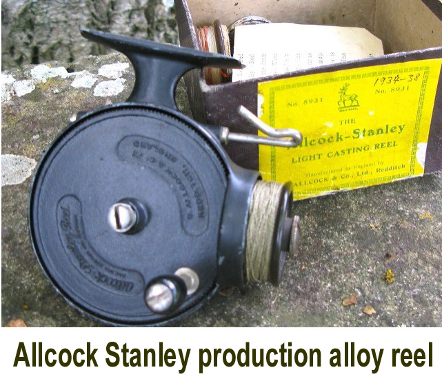 Production Allcock Stanley threadline reel