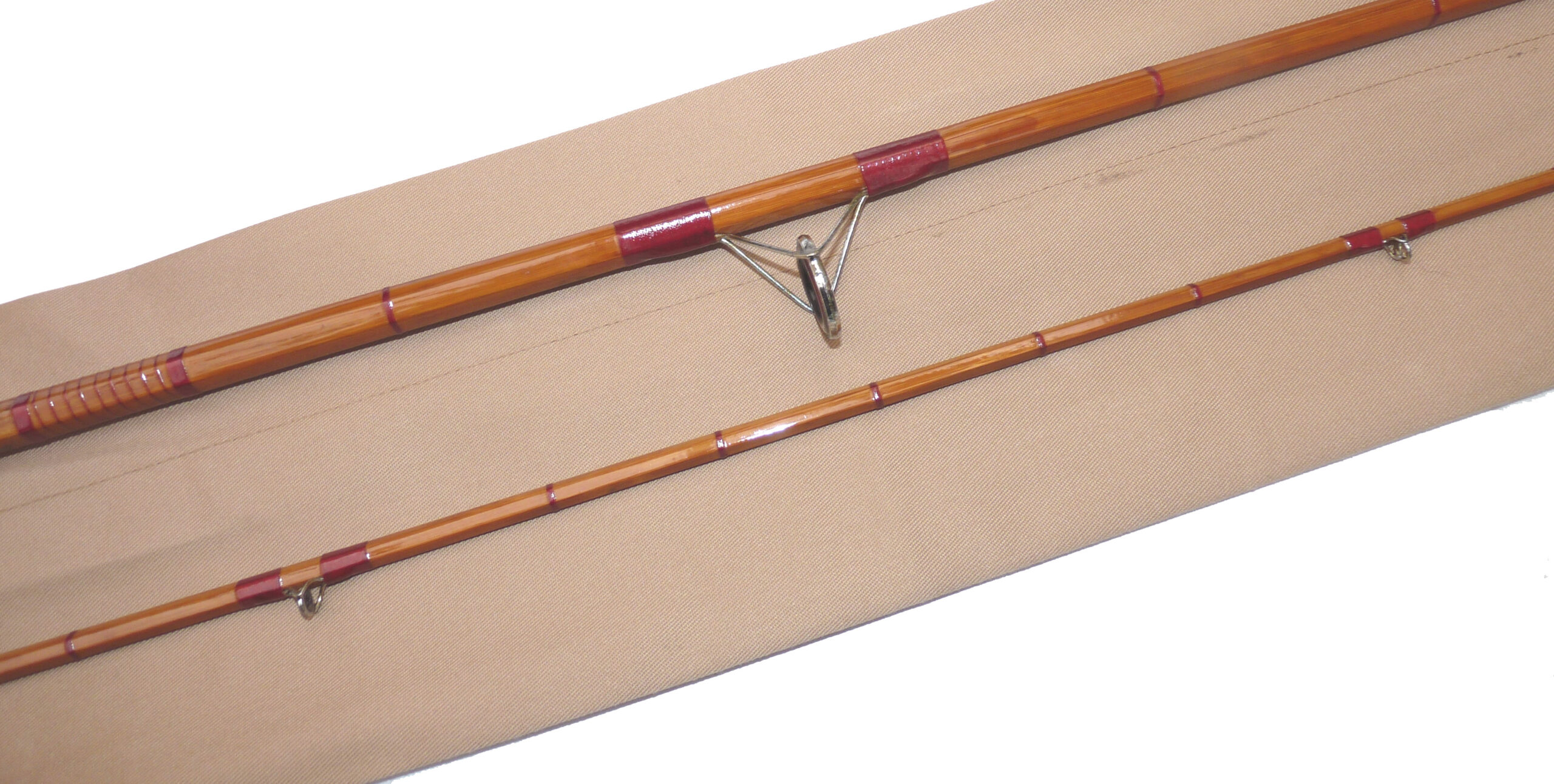 Classic 10’ 2 piece (Avon Four Arnold) split cane rod, good fishable condition, carp tench barbel - Image 3